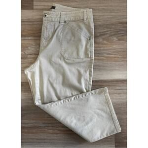 Liz Claiborne | "Audra" Flare Ankle Jeans in Soft Cotton Size 14